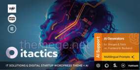 ITactics WordPress主题 | 游戏开发企业网站模板