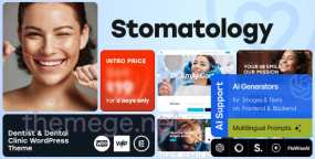 Stomatology v1.0|口腔医学和牙科诊所网WordPress主题