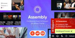 Assembly破解版v1.1|商业论坛&CosPlay活动举办网WordPress主题