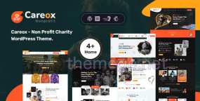 Careox v1.0.1 | 非营利慈善筹款组织机构网WordPress主题