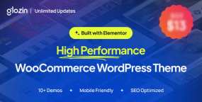 Glozin汉化版_高性能跨境电商WordPress主题