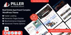 Piller v1.0.1|房屋中介租售房网站WordPress主题
