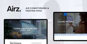 Airz暖通空调WordPress主题_供暖制冷设备商建站模板