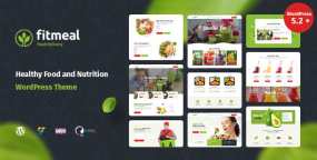 Fitmeal v1.2.7：健康食品配送和营养品商城网WordPress主题