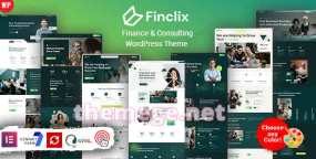 Finclix汉化版V1.0.1：财务会计咨询&金融科技公司WordPress主题