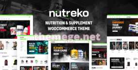 Nutreko破解版_保健品&营养补剂商城WordPress主题