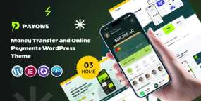 PayOne v1.0|WordPress在线支付转账金融企业网站模板
