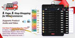 Express Shop Pro破解版v9.6.4|单页购物在线订餐WooCommerce插件