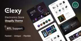 Elexy V4.0.2 家电数码产品电商平台Shopify主题