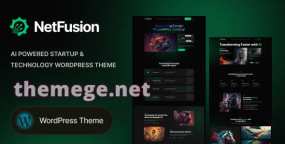 NetFusion v1.0 – AI技术&AI服务网站WordPress主题