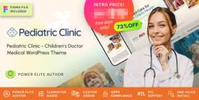 Pediatric Clinic主题V1.0.1_儿童和家庭医生WordPress主题