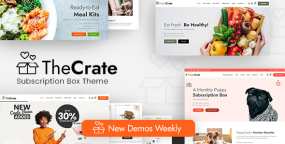 TheCrate汉化版v2.4_订阅制电商模式网站WordPress主题