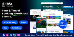 GoFly旅游预订WordPress主题V1.0.2_旅行社网站模板