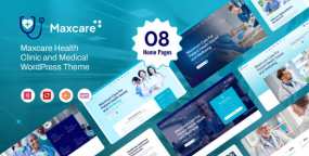 Maxcare医疗WordPress主题V1.0.1_医院诊所建站模板