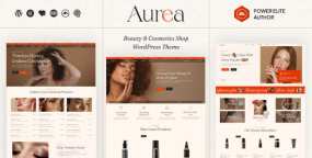 Aurea美容化妆品WordPress主题V1.0.2_美妆商城建站模板