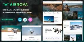 Airnova航拍无人机电商WordPress主题/UAV设备商城模板