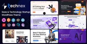 Technex汉化版1.0.3_WordPress软件开发IT服务网站主题