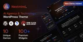 NextMind破解版_WordPress科技公司AI企业网站主题