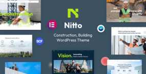 Nitto建筑企业WordPress主题_建筑工程公司官网模板