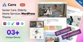Carra WordPress主题v1.1｜居家养老服务机构网站模板
