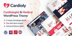 Cardioly 3.6 WordPress临床医疗网站主题