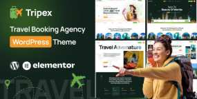 Tripex旅游运营商WordPress主题_旅游预订平台网站模板
