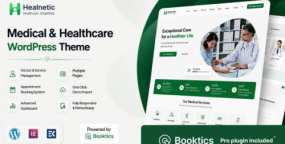 Healnetic医疗保健WordPress主题_医疗机构网站模板