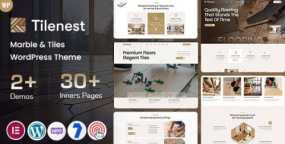 Tilenest WordPress主题_大理石瓷砖石材建材网站模板