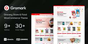 Gromark_生鲜超市电商WordPress主题_食品电商模板