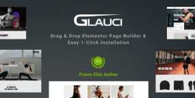 Glauci v1.1.1 – WordPress瑜伽健身房网站主题