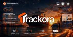 Trackora WordPress主题_物流货运供应链企业模板