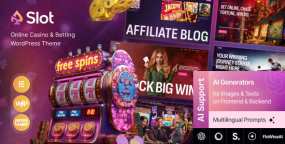 Slot在线竞猜游戏网WordPress主题_体育彩票网站模板