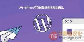 WordPress可以搭建哪些类型的网站