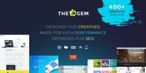 TheGem汉化版_400+演示企业建站模板WordPress主题