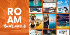 Roam(v2.1)旅行社和旅游行业类网站WordPress主题