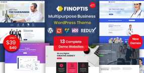 Finoptis v2.7.0：金融咨询&保险投资公司专属WordPress主题
