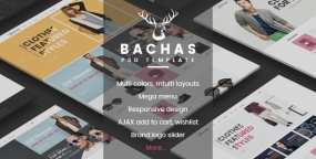 Bachas(v2.5)多用途Shopify电子商务和外贸商店主题