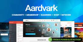 Aardvark WordPress主题_论坛社区和课程销售网站