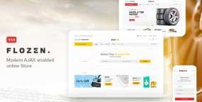 Flozen(v1.5.4) 汽车零配件跨境电商WooCommerce主题