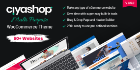 CiyaShop汉化版(V4.23.1) 60演示跨境电商购物网站WordPress主题