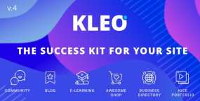 KLEO(v5,4,5)多功能论坛社区网站模板WordPress主题