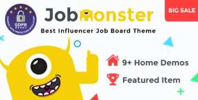 Jobmonster WordPress主题_求职招聘类门户网站模板