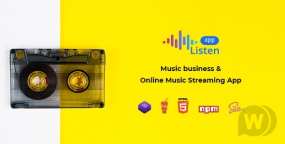 Listen在线音乐播放网站自适应HTML模板 v1.1.0