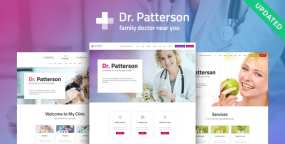 Dr.Patterson(v1.3.3)医药保健医疗保健类WordPress主题