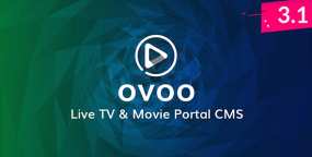 OVOO电视直播和电影门户带会员系统网站CMS系统网站源码 更新至v3.2.9