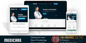 SJ Medicare医疗保健服务网站Joomla模板 v3.9.6