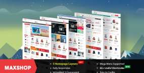 SJ Maxshop基于VirtueMart的电子商务Joomla模板 v3.9.6
