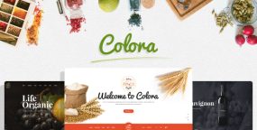 Colora有机食品Prestashop 1.7主题
