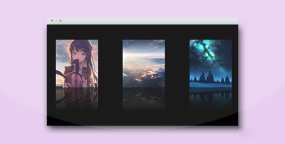 图片倒影翻转效果CSS3特效