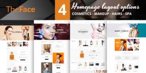Theface化妆品店PrestaShop主题